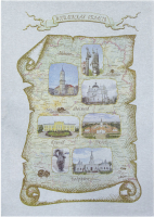 

Полотенце Беларускі лён, 50x70 17С336-ШР/п.р.
