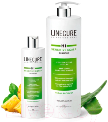 Шампунь для волос Hipertin Linecure Shampoo For Sensetive Scalps  (1л)