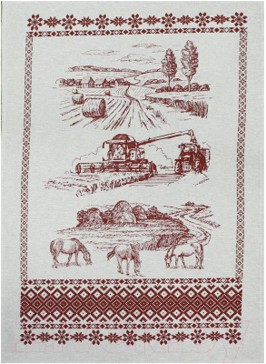 

Полотенце Беларускі лён, 50x70 17С336-ШР/п.р.
