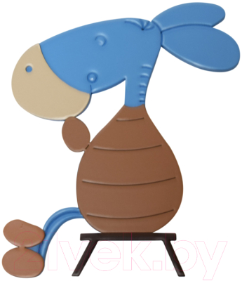 Накладка декоративная для мебели Feretti Bagnetto Lazy Donkey для пеленального комода (слоновая кость)