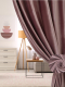 Шторы Soft Lines Бархат 9102G-A25 (220x270, пыльная роза) - 