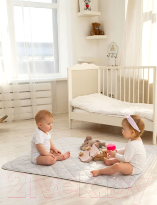 Игровой коврик Amarobaby Soft Mat Мечта / AB2165SMGBS/11 (серый/розовый)