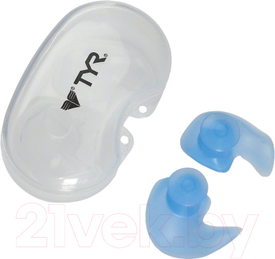 Аксессуар для плавания TYR Silicone Moulded Earplugs / LEARS/420 (голубой)