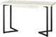 Обеденный стол Millwood Лофт Лондон Л 120-160x80x76 (дуб белый Craft/металл черный) - 