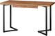 Обеденный стол Millwood Лофт Лондон Л 120-160x80x76 (дуб табачный Craft/металл черный) - 