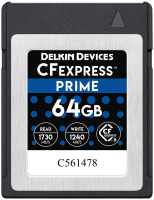 

Карта памяти Delkin, CFexpress Reader and Card Bundle 64GB (DCFX0-064-R)