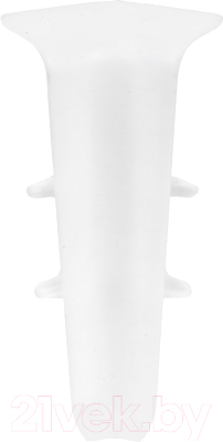 Уголок для плинтуса Ideal Деконика 001 Белый (7см, внутренний)