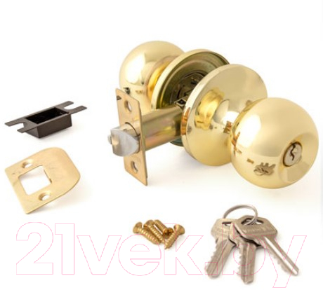 Защелка врезная Vanger 6072-01-G (золото)