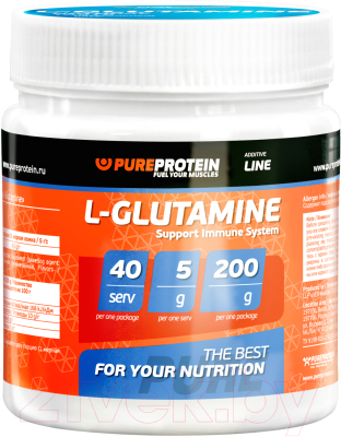 

Аминокислоты Pureprotein, Глютамин: апельсин