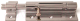 Шпингалет торцевой Apecs DB-02-120-CR (хром) - 