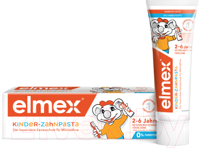 Зубная паста Elmex Elmex Детская 2-6 лет (50мл)