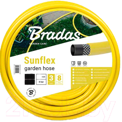 Шланг поливочный Bradas Sunflex 1 / WMS120 (20м)
