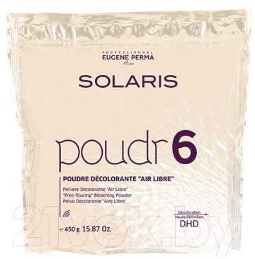 Порошок для осветления волос Eugene Perma Solaris Poudre 6 (450г)