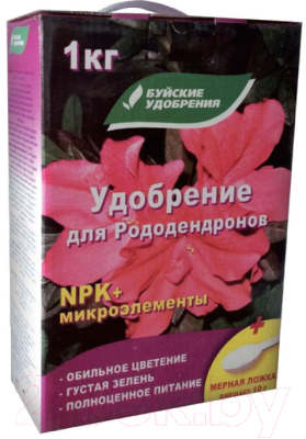

Удобрение Буйские удобрения, Для Рододендронов