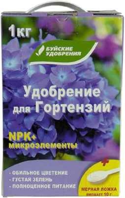 

Удобрение Буйские удобрения, Для Гортензий