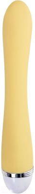 Вибратор ToyFa Aster с клиторальным стимулятором / 457701 (желтый)