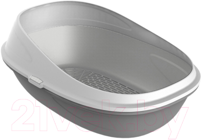 

Туалет-лоток Kiri-Kiri, Серый;белый, 50438