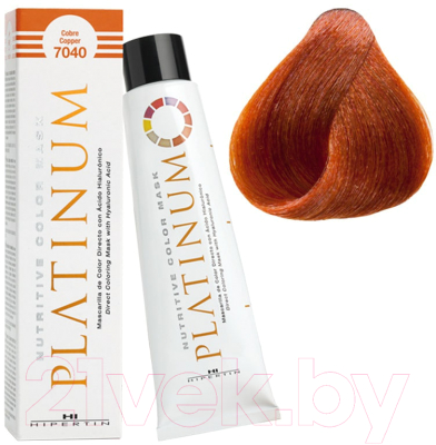

Тонирующая маска для волос Hipertin, Рыжий, Nutritive Color Mask Platinum