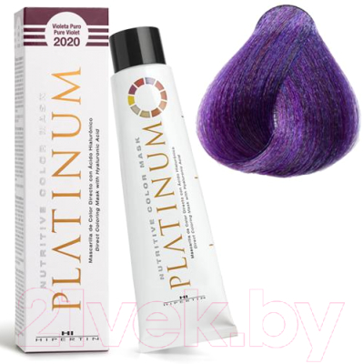 

Тонирующая маска для волос Hipertin, Фиолетовый, Nutritive Color Mask Platinum