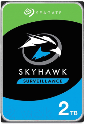 

Жесткий диск Seagate, Skyhawk 2TB (ST2000VX015)