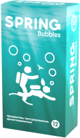Презервативы SPRING Bubbles с точечной поверхностью №12 / 00205 - 