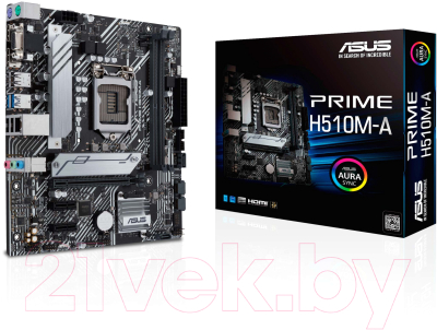 Изображение товара Материнская плата Asus Prime H510M-A