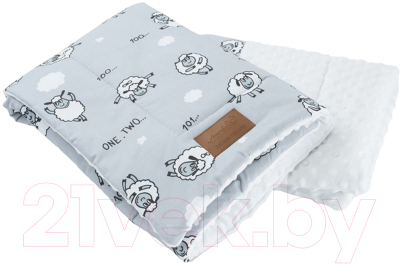 

Плед детский Amarobaby, Exclusive Soft Collection 101 барашек / AMARO-62RV-SCB