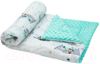 

Плед детский Amarobaby, Растем вместе Горы / AMARO-62RV-Go