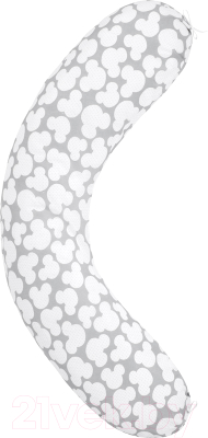 Подушка для беременных Amarobaby Мышонок / AMARO-4001-MS (серый)