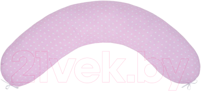 Подушка для беременных Amarobaby Сердечки / AMARO-4001-SR (розовый)