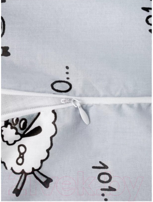Подушка для беременных Amarobaby Exclusive Soft Collection 101 барашек / AMARO-4001-SCB