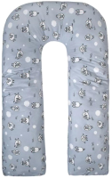 

Подушка для беременных Amarobaby, Exclusive Soft Collection U-образная 101 барашек / AMARO-40U-SCB