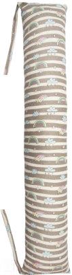 Подушка для беременных Amarobaby Радуга / AB214004R/11 (серый)