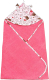 Полотенце с капюшоном Amarobaby Cute Love Десерт / AMARO-54CL-DR (розовый) - 
