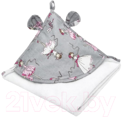

Полотенце с капюшоном Amarobaby, Cute Love Мечта / AMARO-54CL-BB