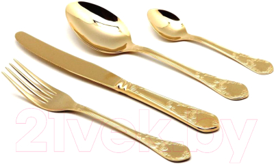 

Набор столовых приборов Herdmar, Renascenca Gold 016302401172000017