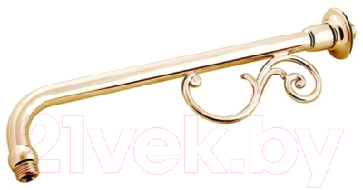 

Душевой кронштейн Caprigo, 99-110-oro