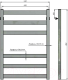 Миниатюра изображения товара Полотенцесушитель водяной Stinox Verona 50x80 / ver80