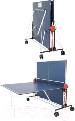 Теннисный стол Donic Schildkrot Indoor Roller Fun / 230235-B (синий)