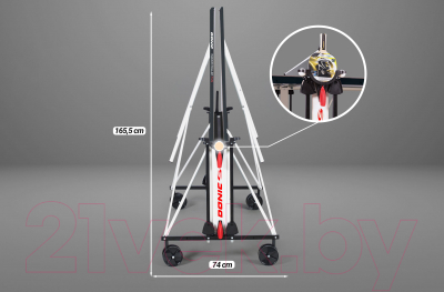 Теннисный стол Donic Schildkrot Indoor Roller Fun / 230235-B (синий)