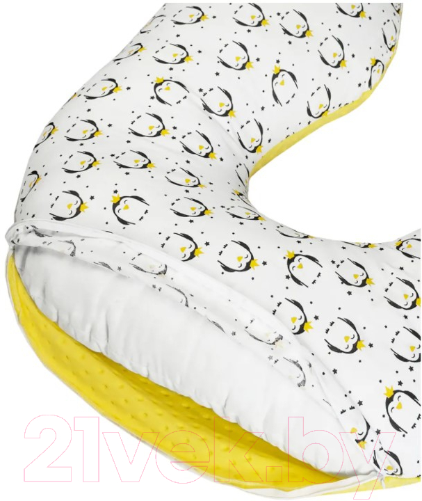 Подушка для беременных Amarobaby Пингвины / AMARO-40A-Pi