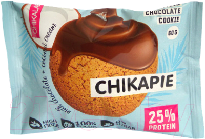 Протеиновое печенье Chikalab Кокос (9x60г)