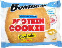 Протеиновое печенье Bombbar Творожный кекс (10x60г) - 