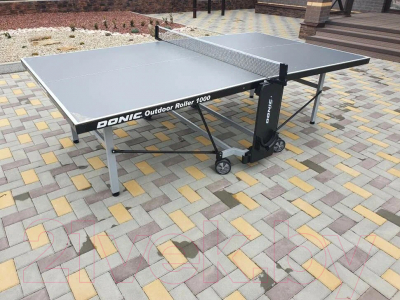 Теннисный стол Donic Schildkrot Outdoor Roller 1000 / 230291-A (серый)
