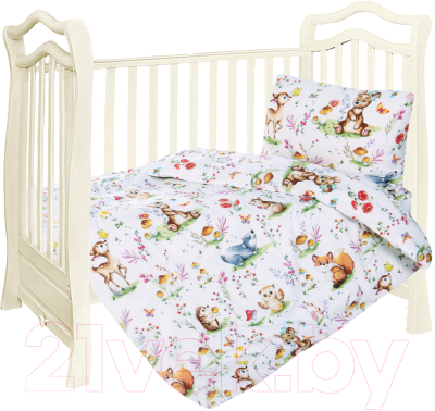 

Пододеяльник детский PersiKids, Нежность Лесные жители / ПДК-Н-110