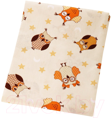 

Простыня детская PersiKids, Нежность Совы на резинке 60x120 / ПРР-Н-60