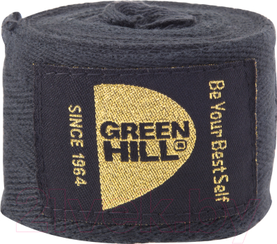 Боксерские бинты Green Hill BC-6235c (черный)