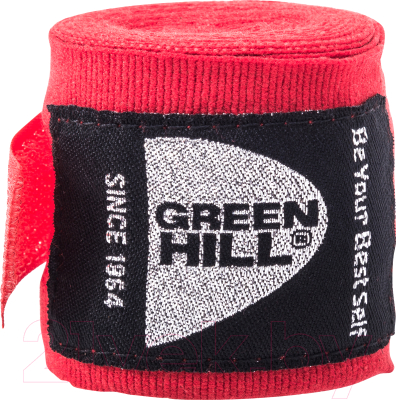 Боксерские бинты Green Hill BP-6232a (2.5м, красный)