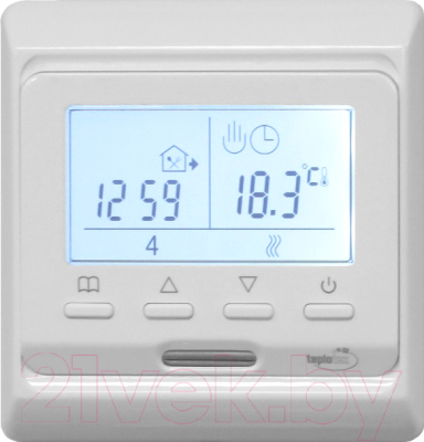 Терморегулятор для теплого пола Teplotex 51 (белый)