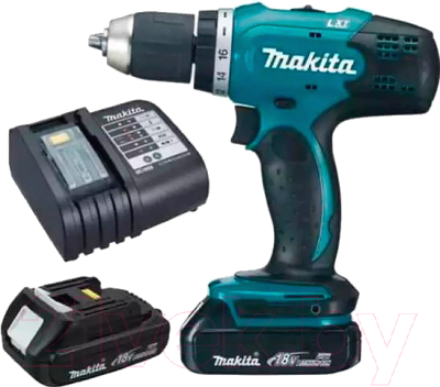 

Профессиональная дрель-шуруповерт Makita, DDF453SYX4
